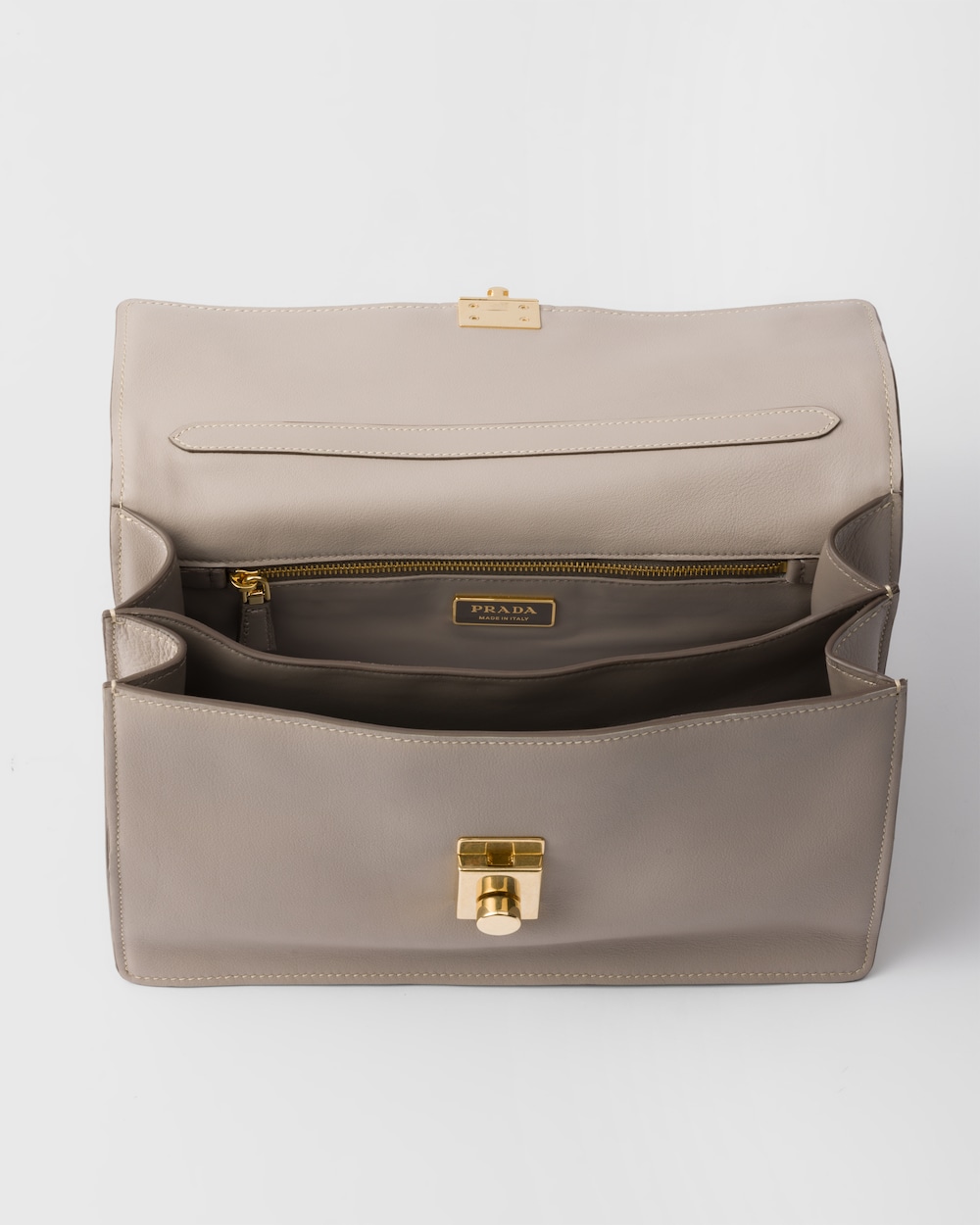 Prada Soft Sound Medium Leather Shoulder Bag - Image 5